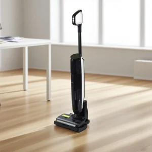 4000mAh Cordless Electric DC Vertical Floor Washer Wet Dry Vacuum Cleaner for Home Use