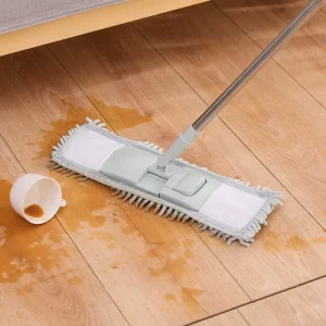 40cm Chenille Flat Mop with High Absorption and Extensible Handle