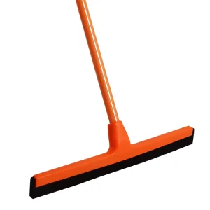 42 cm EVA Head Floor Squeegee with Long Iron Handle for Bathroom Cleaning