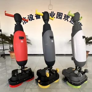 430 Electric Cleaning Car Sweeper Machine Mini Floor Scrubber Double Brushes Washing Machine