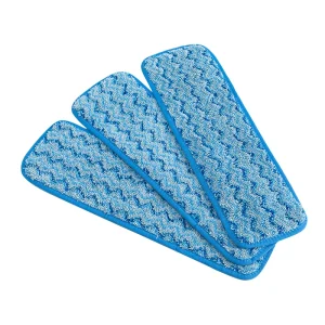 45*14cm Microfiber Flat Mop Cloth for Floor and Dish Cleaning