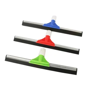 45 cm Metal and Plastic Floor Squeegee with Steel Material and Long Metal Pole