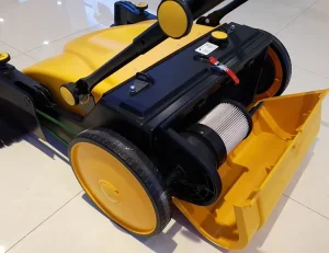 45L 3-Brush Manual Floor Sweeper