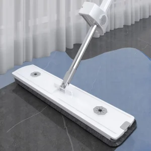 45cm and 50cm Plastic Frame Easy Mop Free Hands Washing Microfiber Mop Magic Life Home Cleaning Can Stand Mop Hands Free