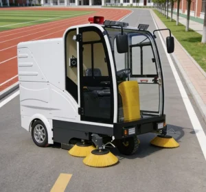 48V 3000W Electric Sweeper with 380L Dustbin and 2500mm Cleaning Width