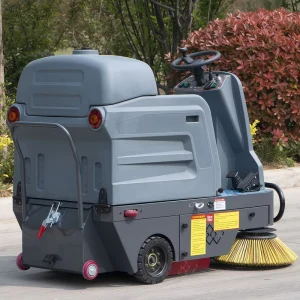 48V Battery Electric Ride-On Floor Scrubber and Sweeper