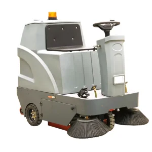 48V Battery Powered Ride on Floor Sweeper 1150mm Width Road Sweeping Machine for Factory Warehouse