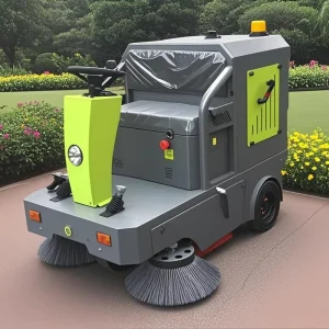 48V Electric Home Use Street Cleaning Machine Farm Roads Floor Sweeper for Shopping Malls and Underground Use Ride On Design