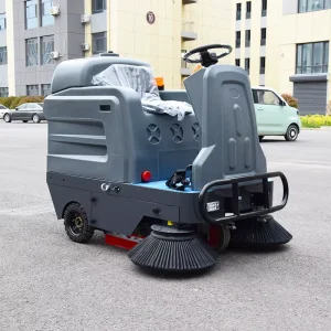 48V Electric Self-Propelled Industrial Floor and Road Sweeper for Warehouses