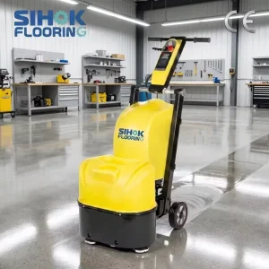 4kW 5HP Concrete Floor Grinder 540mm Double-Head Belt-Driven Industrial Floor Polishing Machine