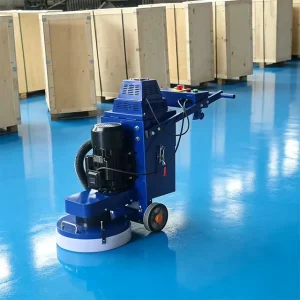 5-Disc Concrete Floor Grinder and Epoxy Floor Polishing Machine with Dust Collection for Surface Preparation