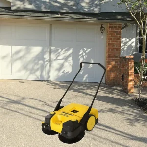 50L Battery Walk-Behind Road and Street Sweeper with Brush Motor