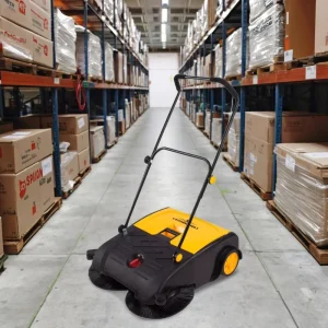 50L Hand-push Manual Road Sweeper Floor Sweeping Machine