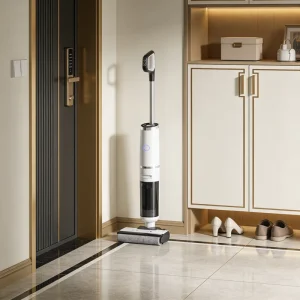 51 80 AW HEPA Floor Cleaning Machine Walk Behind Electric Wet Dry Floor Washer Vacuum Cleaner