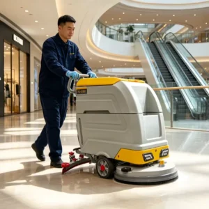 510 mm Battery-Powered Electric Walk-Behind Floor Scrubber Machine