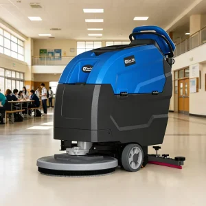 540 mm Battery-Powered Electric Industrial Marble Walk-Behind Floor Scrubber 4320 m²/h CE Certified