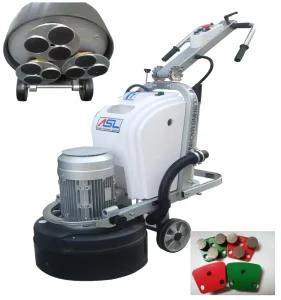 550-T7 21.65 Inch 9-Head Planetary Grinder with Gear Drive