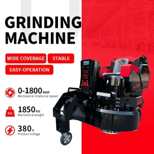 55KW Ride-On Concrete Floor Grinder with 48 Heads and Dual Disc, LJ-1688
