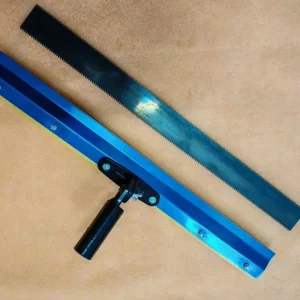 56 mm Floor Trowel Squeegee with One Rack; 1 mm, 2 mm, and 3 mm Racks Available