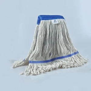 560g Industrial Large Area Raw White Kentucky Mop Head Recycled Cotton Polyester Yarn Mop Refill