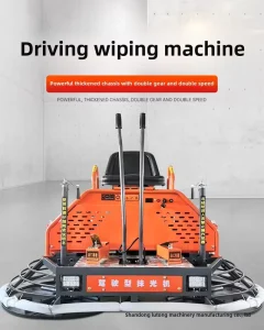 60/2000 80/100 Type Gasoline Ride-On Concrete Floor Polisher and Finishing Machine