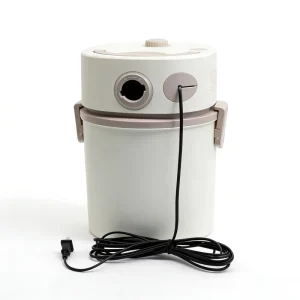 600W 7L Electric Household Bucket Vacuum Cleaner with Adjustable Dry Wet Dual Use Bagless Design for Cars Outdoor Use