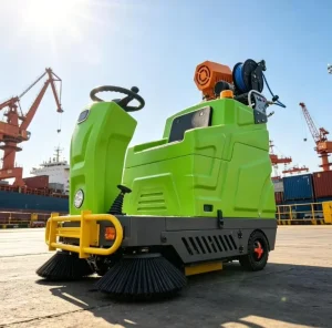 6065C Electric Road Cleaning Machine With 48V Battery for Municipal Contractors and Cleaning Companies