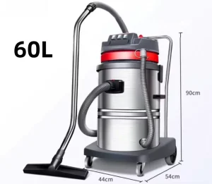 60L High Quality Industrial Price of Gas Motors Vacuum Cleaner Lift Water Electric Wet and Dry High suction Workshop Dust