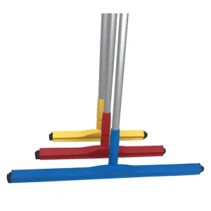 61005040 Plastic-Handle Sponge Water Pusher and Floor Scraper for Food and Pharmaceutical Workshops