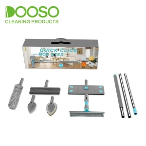 7-in-1 Long Handle Microfiber Floor Mop Cleaning Kit