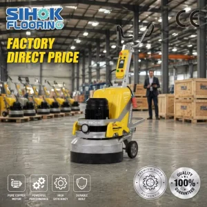 7.5kW Walk-Behind Planetary Floor Polisher and Concrete Grinder with Dust Vacuum