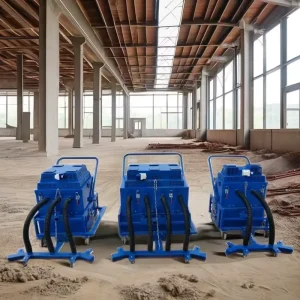 7200W AC220V Industrial Vacuum Cleaner with Cyclone and HEPA Filter, 130L Dust Collector