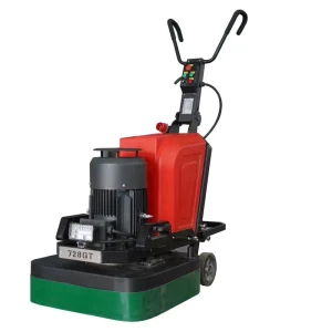 730 Concrete Floor Grinder with 12 Heads and Gear Drive for Epoxy Removal and Terrazzo Polishing