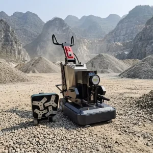 730mm 18.5kW Semi-Automatic Concrete Grinder 220V Floor Grinding Machine Surface Preparation Road Construction Tool