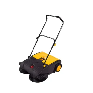 750 Manual Warehouse Floor and Carpet Sweeper for Roads and Leaves