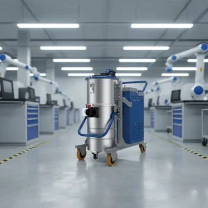 7500 100L Industrial Vacuum Cleaner Cleaning Clean up Dust Wood Chips Particles Three Phase Industrial Vacuum Cleaner