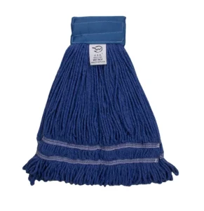 7A Antibacterial BSCI GRS Machine-Washable Microfiber Wet Mop Head Refill for Commercial Cleaning