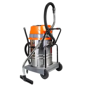 80L High Power 4500W Industrial Vacuum Cleaner Large Commercial Dry and Wet for Factory Workshops