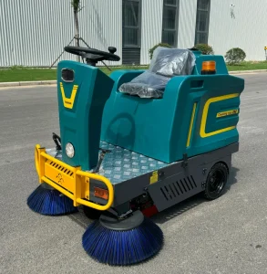 85L Floor Sweeper for Construction Sites and Bulk Debris Storage