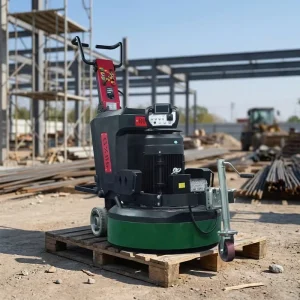 868 Model Epoxy Floor Sander Polisher Concrete Grinder Construction Use Automatic Machine 730mm Motor 380V