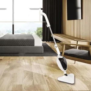 9-in-1 Multifunction Steam Mop with Smart Spray, Steam, and Vacuum Cleaner Functions