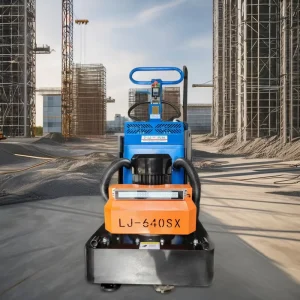 9.0KW Manual Concrete Floor Grinder 640x640mm Alloy Aluminum Gearbox Motor LJ-640V Vacuum Cleaner