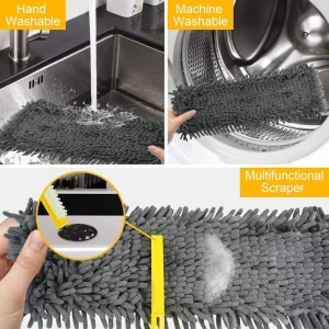 90 Degree Foldable Panel Long Handle Wet and Dry Flat Floor Dust Mop for Tile and Laminate