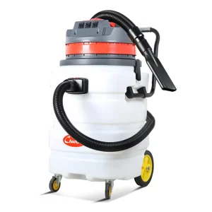 90L 3000W Industrial Vacuum Cleaner for Car Washing and Workshops with Chemical-Resistant Plastic Bucket