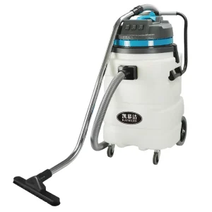90L Industrial Vacuum Cleaner 3 Motors 3000W Plastic Bucket Body for Wet Vacuuming