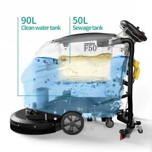90L Walk-Behind Intelligent Automatic Floor Scrubber Machine