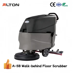 A-5B Electric Hand-Pushed Rear Floor Scrubber