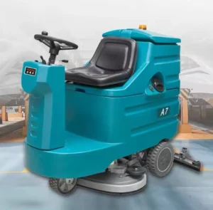 A7 Auto-Rider Industrial Double-Brush Floor Scrubber