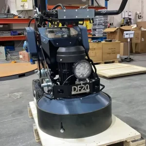ARES DF20 20″ Planetary Grinder Hand Push Concrete Floor Grinding & Polishing Machine with Motor & Gearbox 4HP High Efficiency