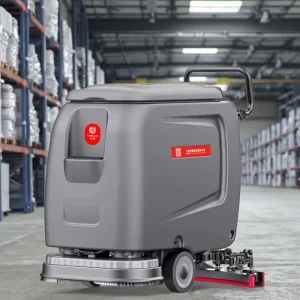 ARES510 Commercial Automatic Floor Scrubber with Dual Brushes for Office Buildings